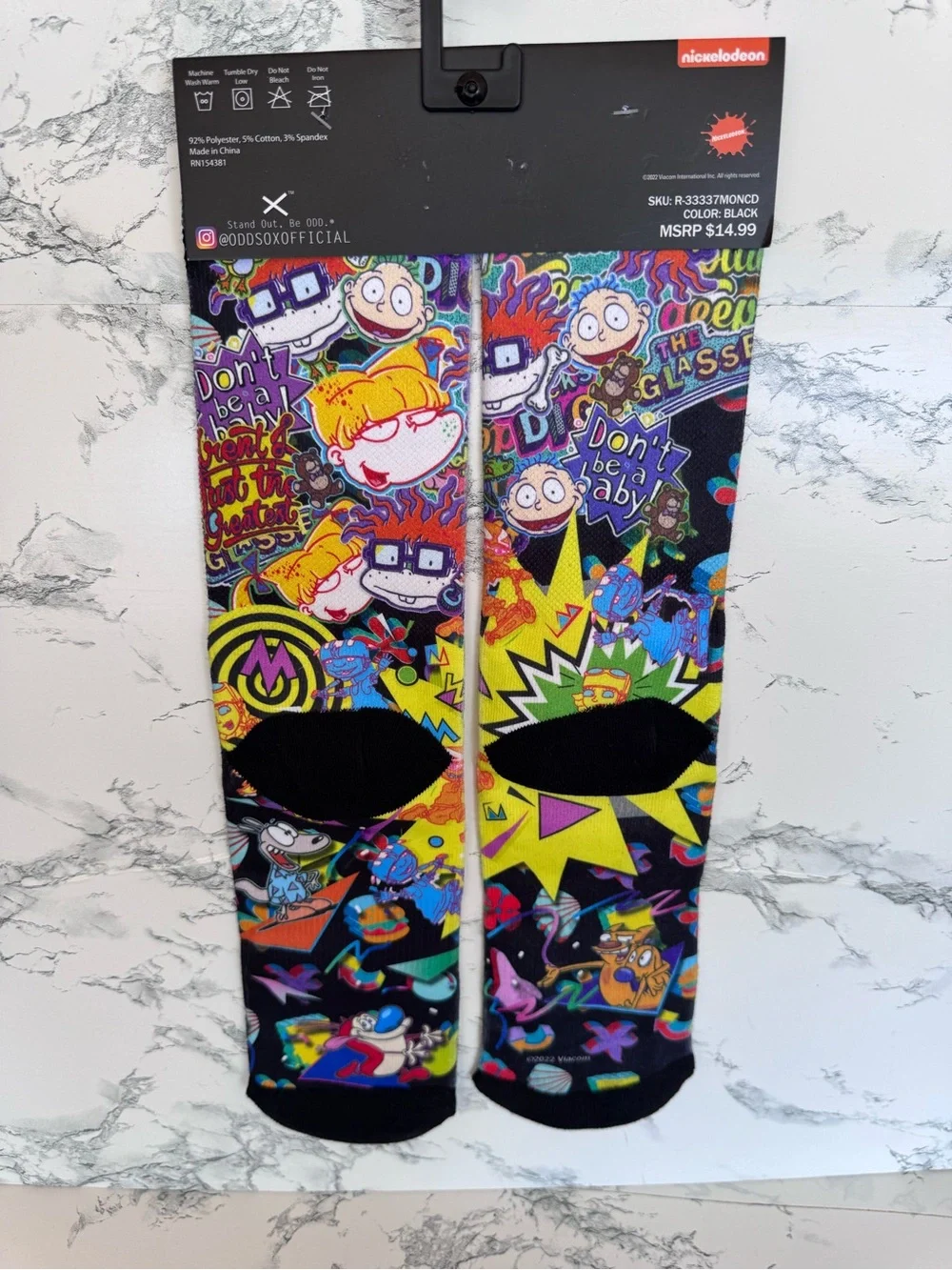 Odd Sox Nickelodeon Retro Socks
